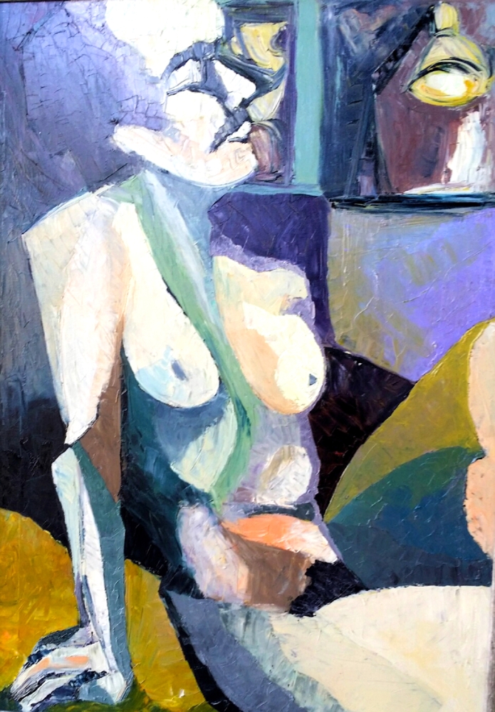 'Studio di Giorgio' olio su tela cm70x100