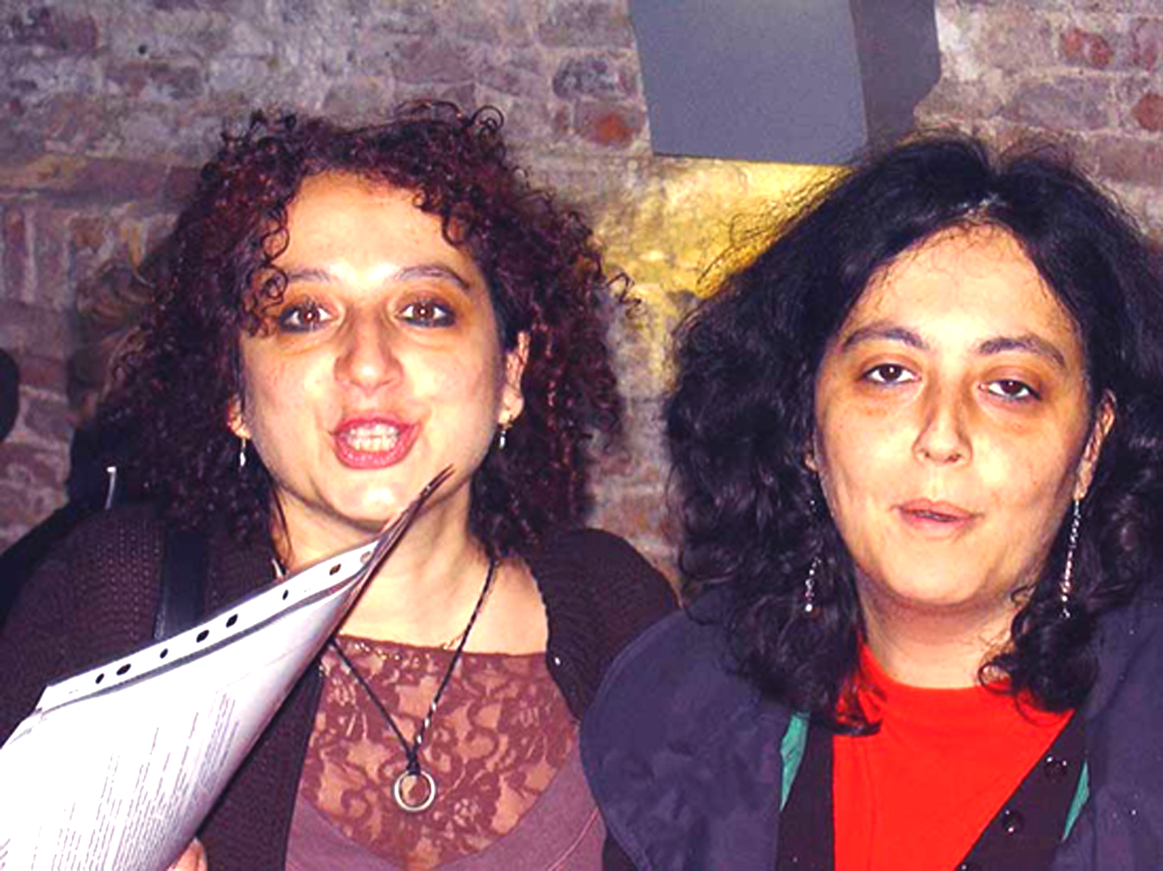Con Sashinka Gorguinpour, Padova, 2008