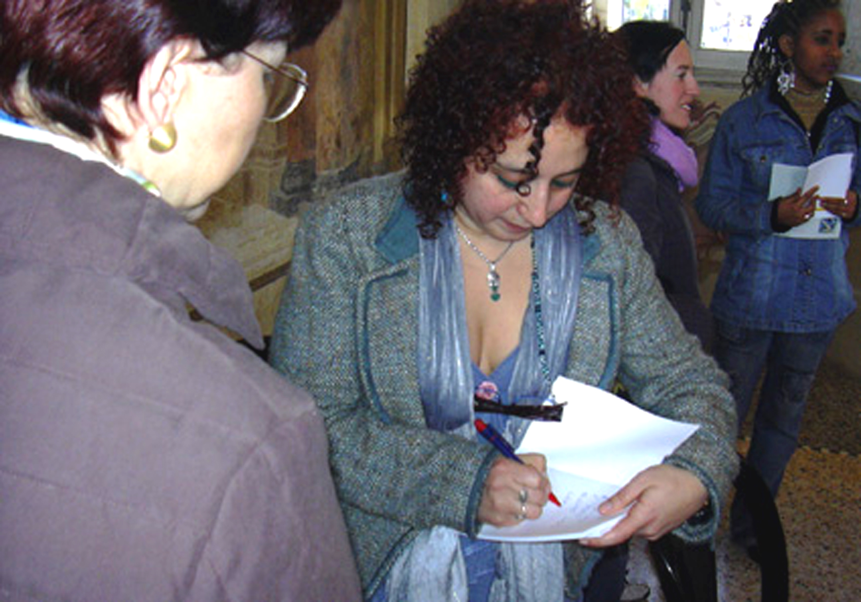 Reading, 'Omaggio alla donna', Villa Casati Stampa, Cinisello Balsamo, Milano, 2007