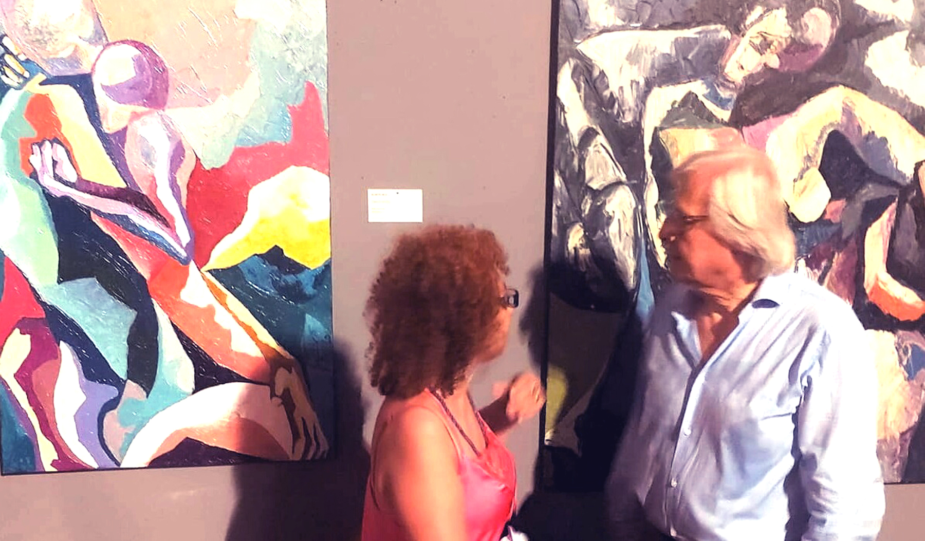 2020 - 'Lo stato dell'Arte' Gladys Sica con Vittorio Sbarbi, I magazzini del Sale, Cervia