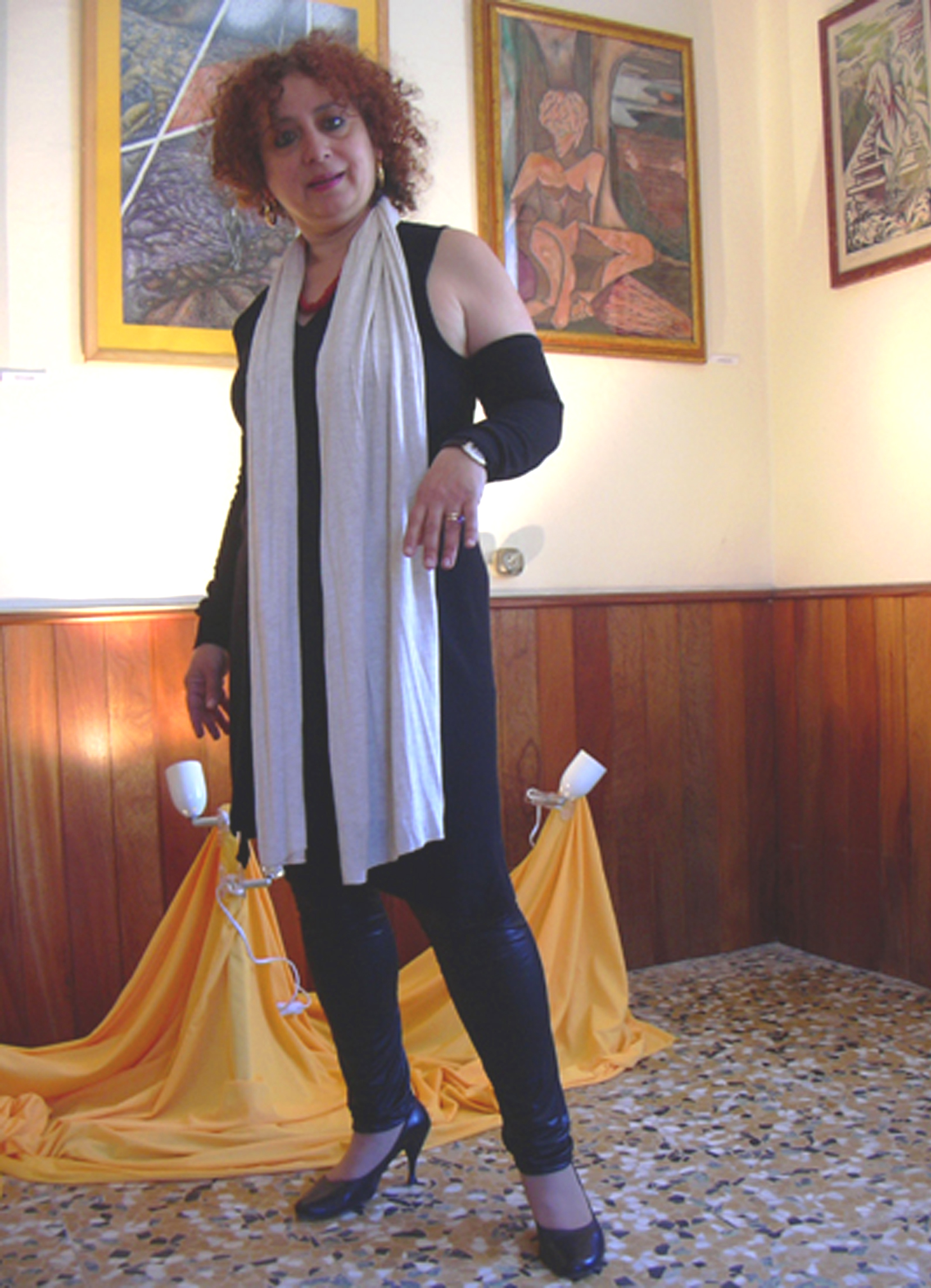 2013 - Personale di Gladys Sica, pittrice e poetessa, Sala Canonica Via Torretta, 'Apriamo San Bernardino', Bettola, Piacenza.