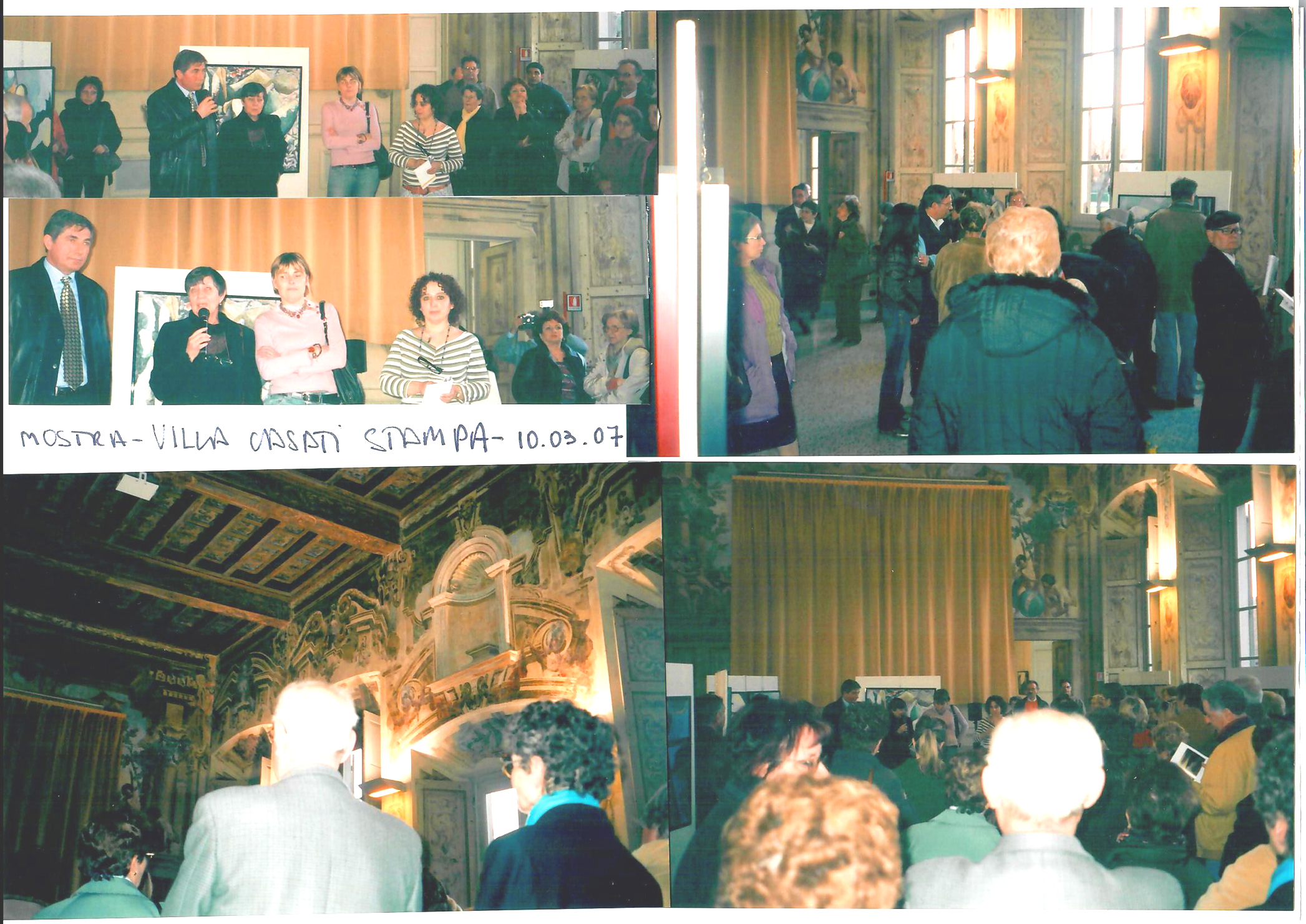 2007 - Personale di Gladys Sica,  'Omaggio alla donna', Villa Casati Stampa di Soncino, Comune di Cinisello Balsamo, Milano