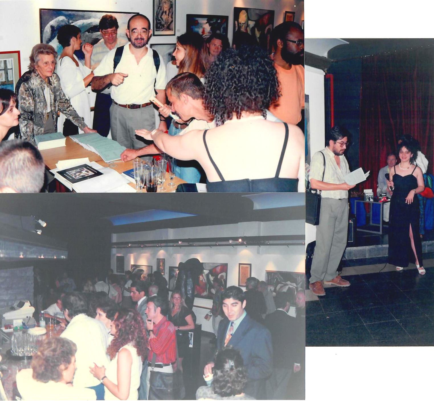1998 - Personale, 'Pitture, Disegni, Sculture, Poesie', 'Complejo Bambalinas', Llibro di Gladys Sica, Presentazione di Luis Benítez, Buenos Aires